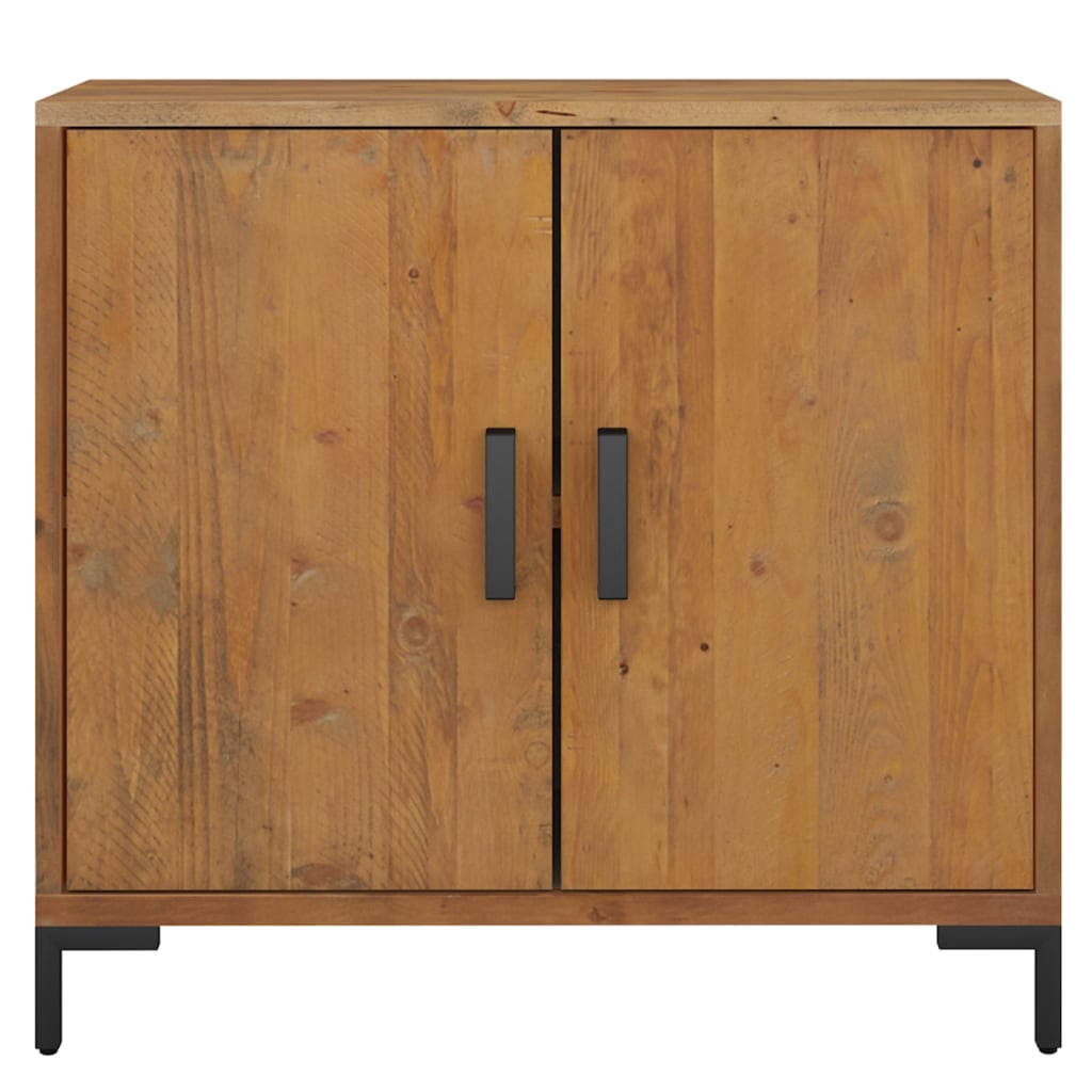 Sideboard 75X35X70 Cm Solid Pinewood