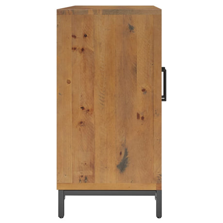 Sideboard 75X35X70 Cm Solid Pinewood