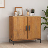 Sideboard 75X35X70 Cm Solid Pinewood