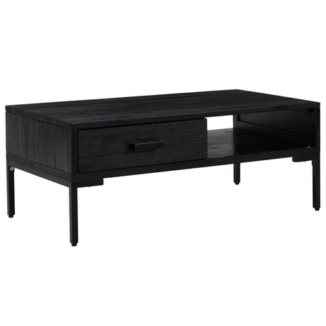 Coffee Table 90X50X35 Cm Solid Pinewood