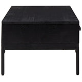 Coffee Table 90X50X35 Cm Solid Pinewood