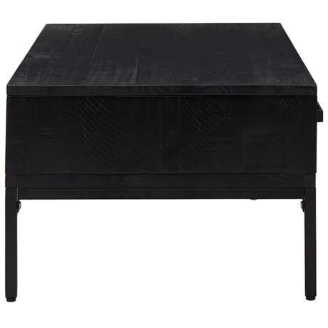 Coffee Table 90X50X35 Cm Solid Pinewood
