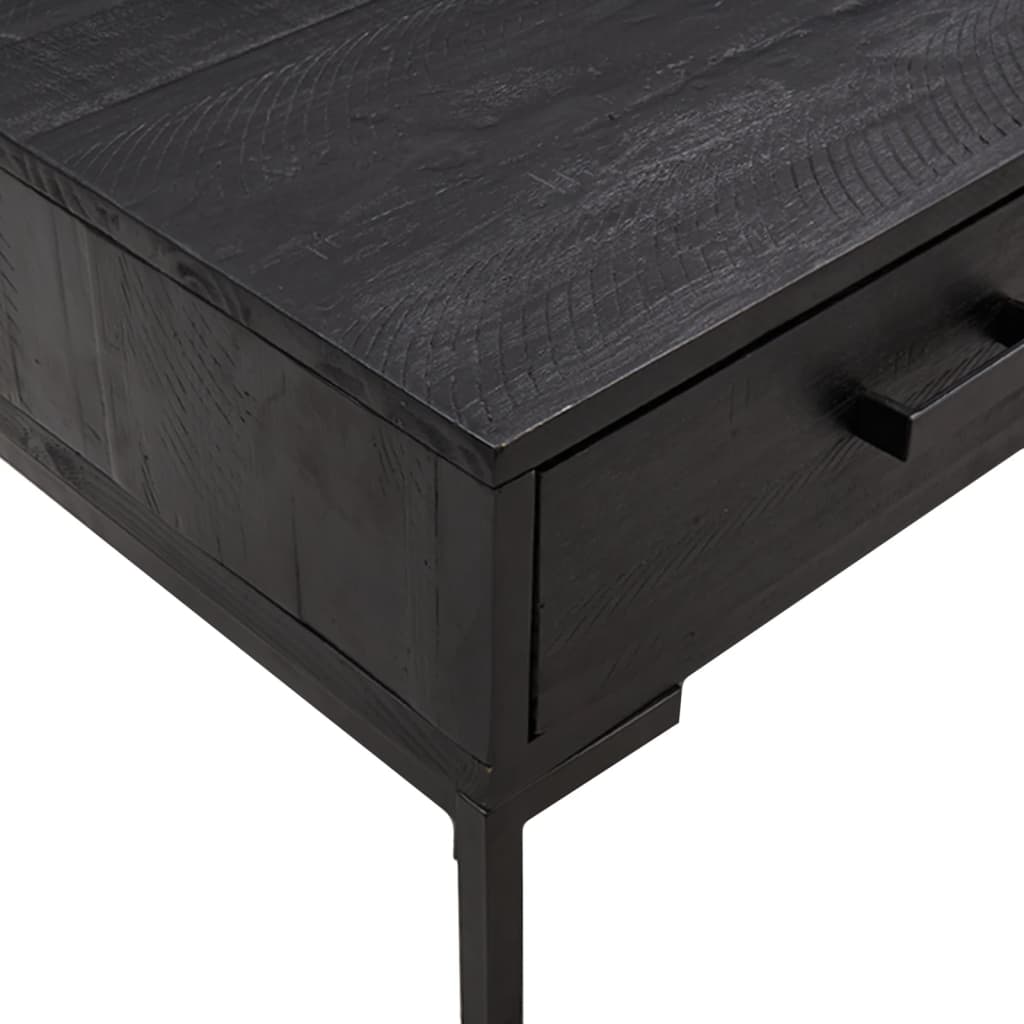 Coffee Table 90X50X35 Cm Solid Pinewood