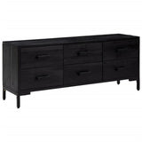 Storage Cabinet 110X30X45 Cm Solid Pinewood