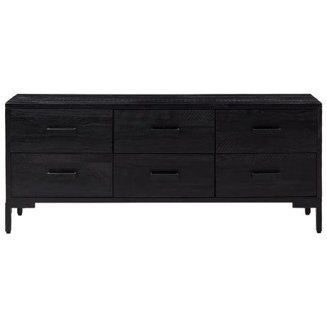 Storage Cabinet 110X30X45 Cm Solid Pinewood