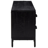 Storage Cabinet 110X30X45 Cm Solid Pinewood