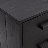 Storage Cabinet 110X30X45 Cm Solid Pinewood
