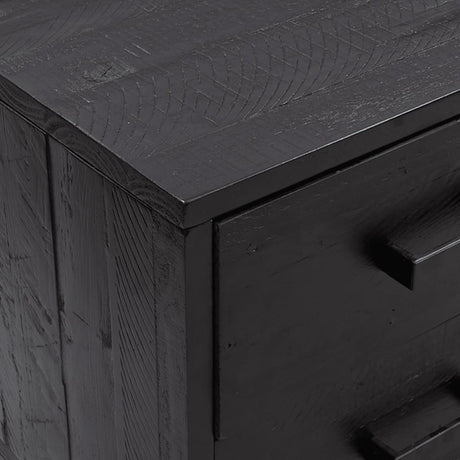 Storage Cabinet 110X30X45 Cm Solid Pinewood
