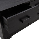 Storage Cabinet 110X30X45 Cm Solid Pinewood