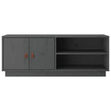 Tv Cabinet 105X34X40 Cm Solid Wood Pine