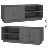 Tv Cabinet 105X34X40 Cm Solid Wood Pine