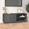 Tv Cabinet 105X34X40 Cm Solid Wood Pine