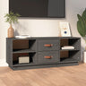 Tv Cabinet 100X34X40 Cm Solid Wood Pine