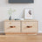Tv Cabinet 80X34X35 Cm Solid Wood Pine
