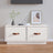 Tv Cabinet 80X34X35 Cm Solid Wood Pine