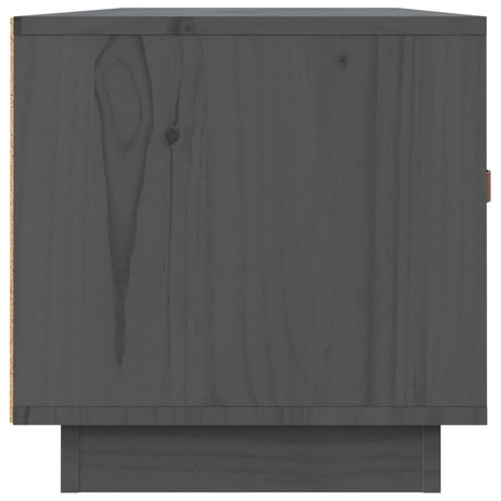 Tv Cabinet 80X34X35 Cm Solid Wood Pine