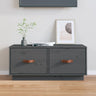 Tv Cabinet 80X34X35 Cm Solid Wood Pine