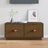 Tv Cabinet 80X34X35 Cm Solid Wood Pine