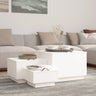 Storage Boxes With Lids 3 Pcs Solid Wood Pine