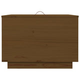 Storage Boxes With Lids 3 Pcs Solid Wood Pine