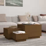 Storage Boxes With Lids 3 Pcs Solid Wood Pine