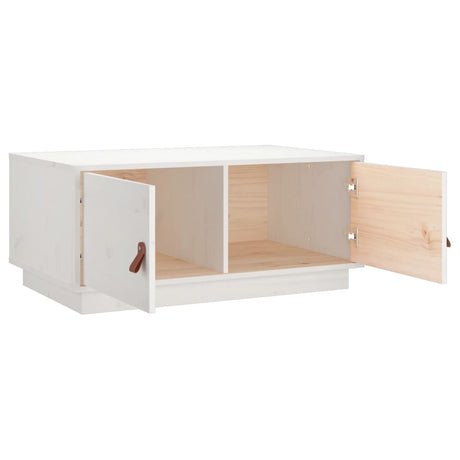 Coffee Table 80X50X35 Cm Solid Wood Pine