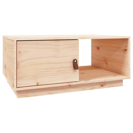 Coffee Table 80X50X35.5 Cm Solid Wood Pine