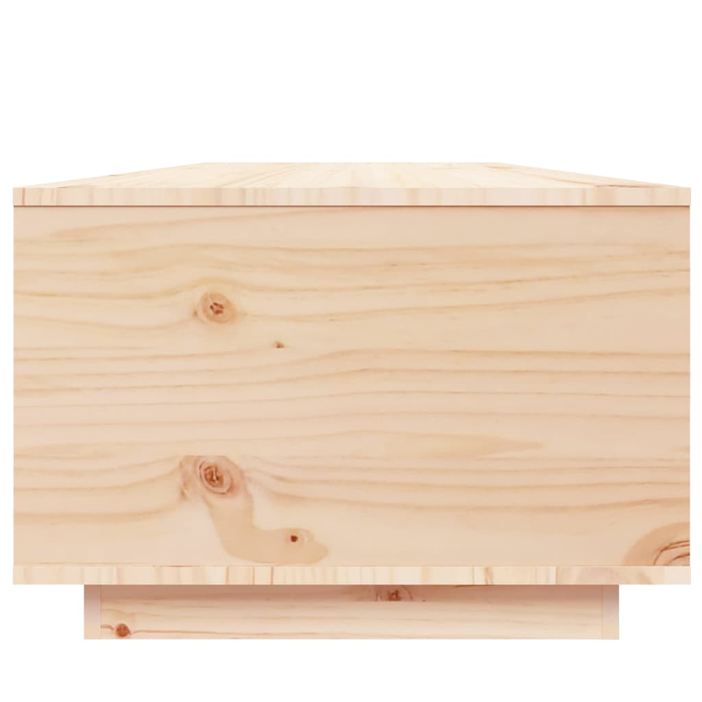 Coffee Table 80X50X35.5 Cm Solid Wood Pine