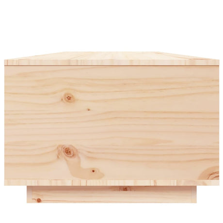 Coffee Table 80X50X35.5 Cm Solid Wood Pine