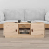 Coffee Table 100X50X35 Cm Solid Wood Pine