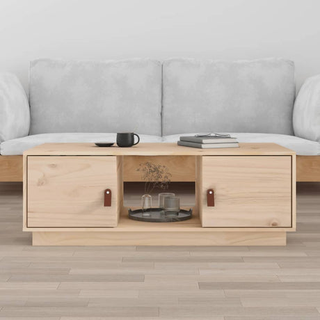 Coffee Table 100X50X35 Cm Solid Wood Pine