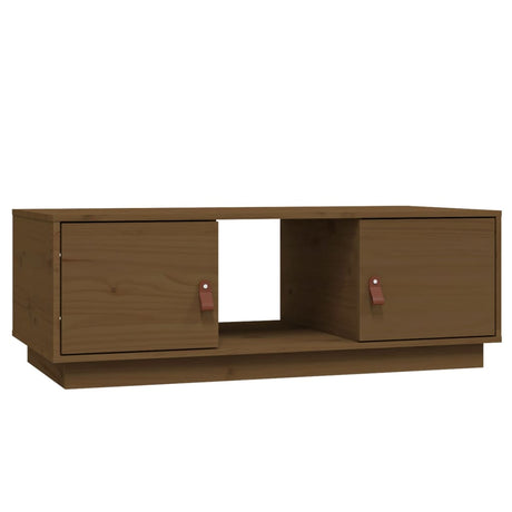 Coffee Table 100X50X35 Cm Solid Wood Pine