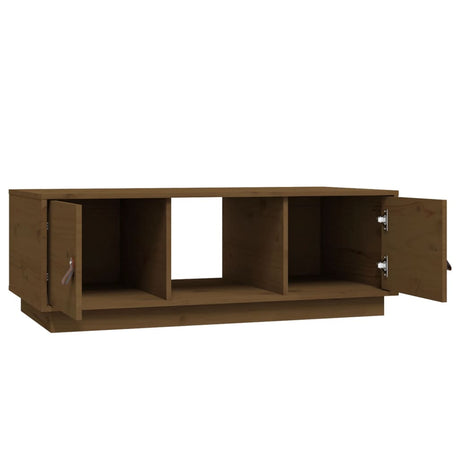Coffee Table 100X50X35 Cm Solid Wood Pine