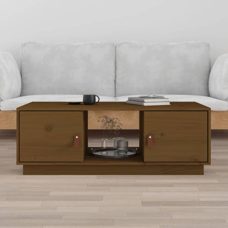 Coffee Table 100X50X35 Cm Solid Wood Pine