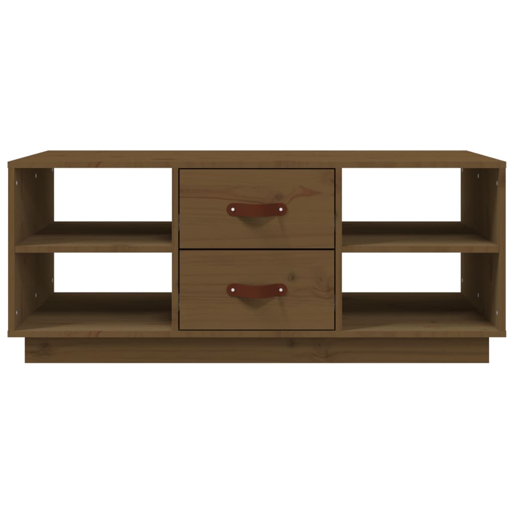 Coffee Table 100X50X41 Cm Solid Wood Pine
