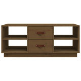 Coffee Table 100X50X41 Cm Solid Wood Pine