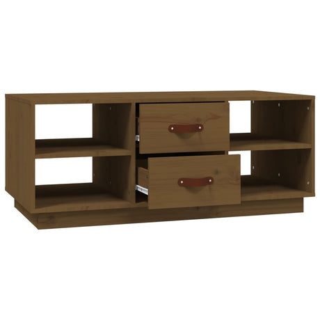 Coffee Table 100X50X41 Cm Solid Wood Pine
