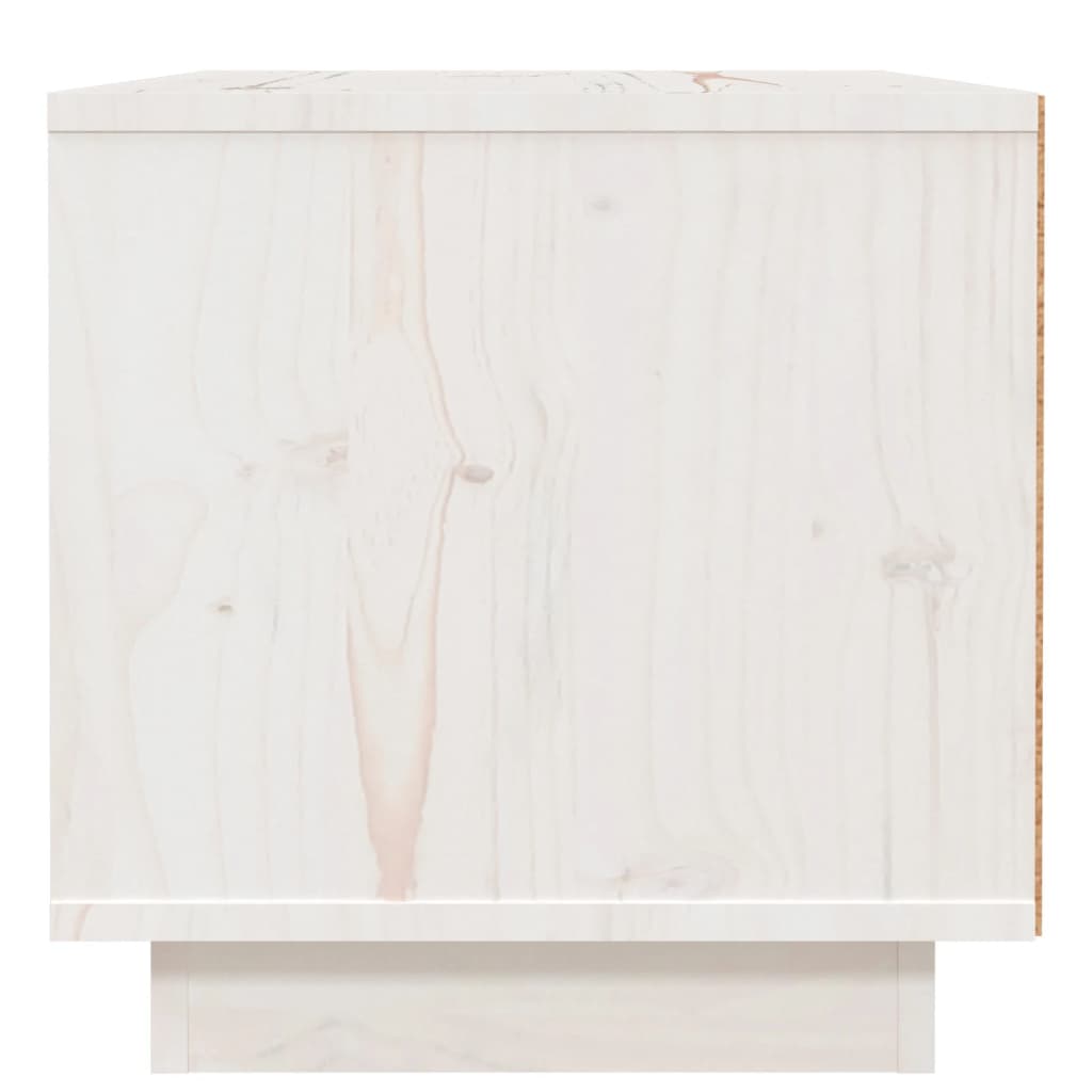 Bedside Cabinet 40X34X35 Cm Solid Wood Pine