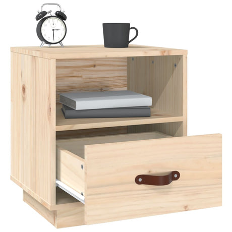 Bedside Cabinets 2 Pcs 40X34X45 Cm Solid Wood Pine