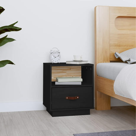 Bedside Cabinets 2 Pcs 40X34X45 Cm Solid Wood Pine