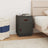Bedside Cabinet 40X34X55 Cm Solid Wood Pine