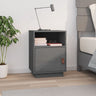 Bedside Cabinet 40X34X55 Cm Solid Wood Pine