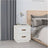 Bedside Cabinets 2 Pcs 40X34X45 Cm Solid Wood Pine