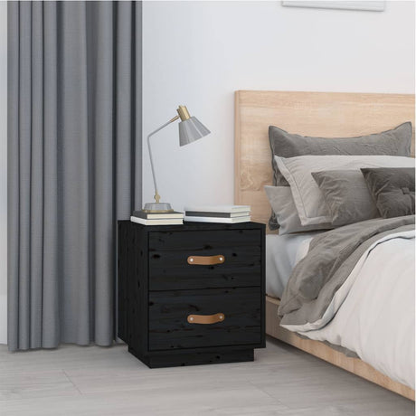 Bedside Cabinets 2 Pcs 40X34X45 Cm Solid Wood Pine