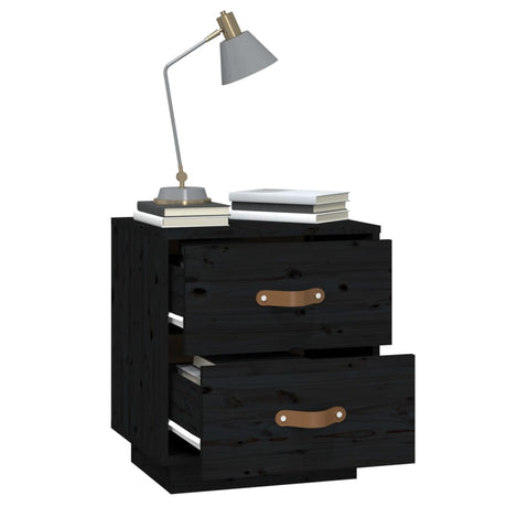 Bedside Cabinets 2 Pcs 40X34X45 Cm Solid Wood Pine