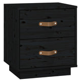 Bedside Cabinets 2 Pcs 40X34X45 Cm Solid Wood Pine