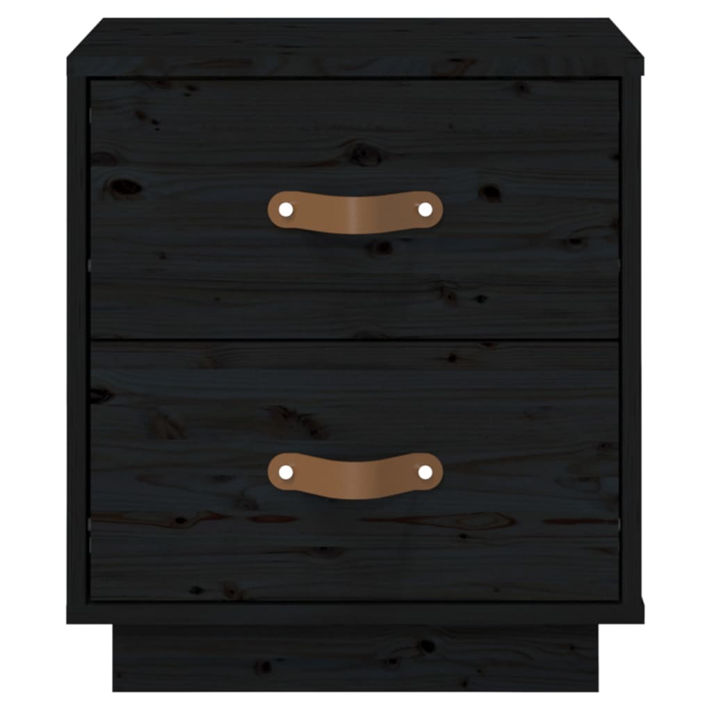 Bedside Cabinets 2 Pcs 40X34X45 Cm Solid Wood Pine