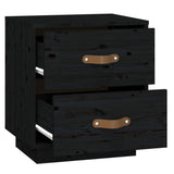 Bedside Cabinets 2 Pcs 40X34X45 Cm Solid Wood Pine