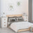 Bedside Cabinet 40X40X75 Cm Solid Wood Pine