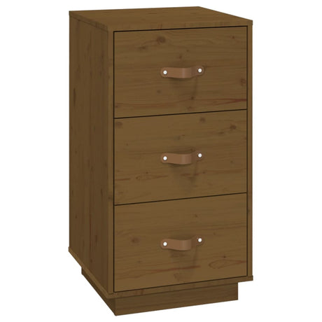 Bedside Cabinet 40X40X75 Cm Solid Wood Pine
